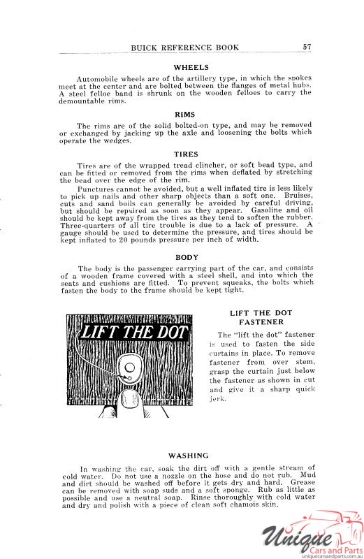 1918 Buick Reference Book Page 26